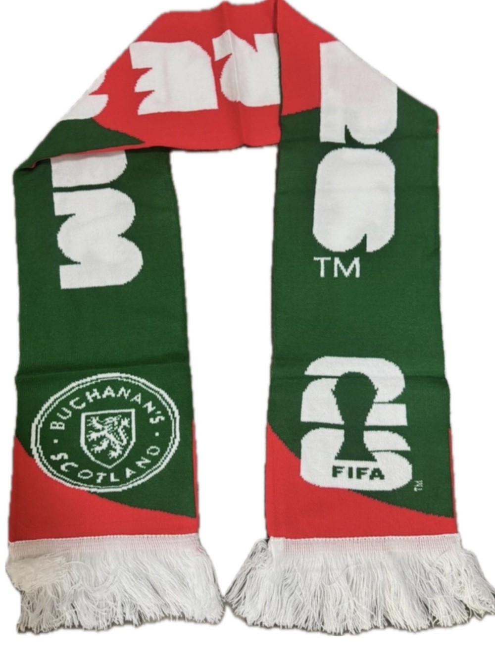 2026 FIFA Tournament Scarf (with buchanan’s logo)